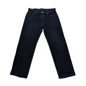 Men’s Levi’s 550 Black Denim Jeans Relaxed Fit